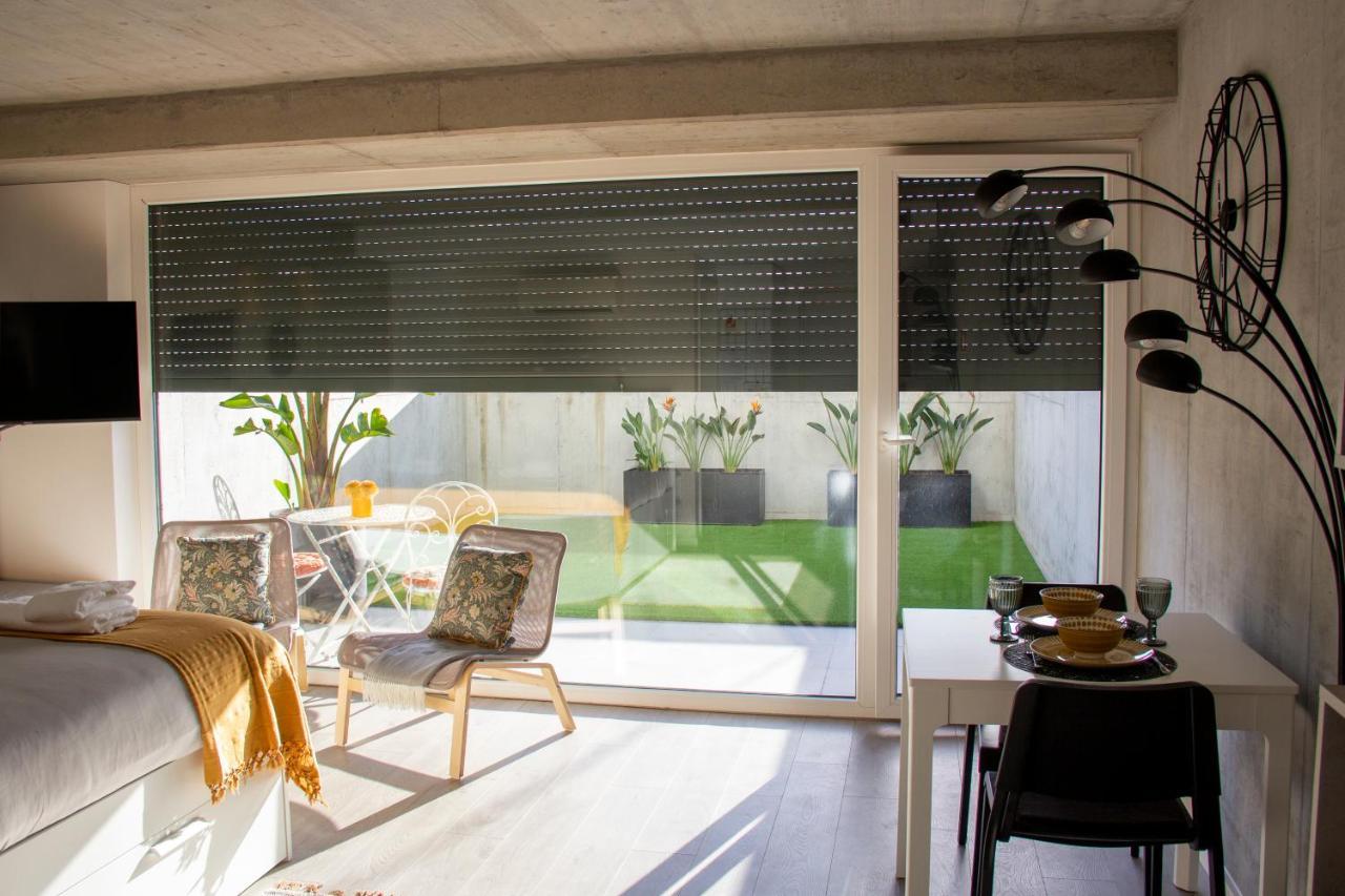 Casa Das Falcoeiras - Estudio Com Terraco Privado Aveiro Extérieur photo